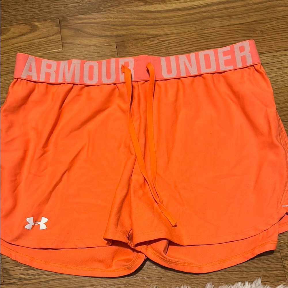 Under Armour Women's Orange Shorts